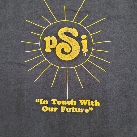 Vintage 90s Hanes Shirt Womens XL 22x26 Faded Black Slogan - Picture 8 of 12